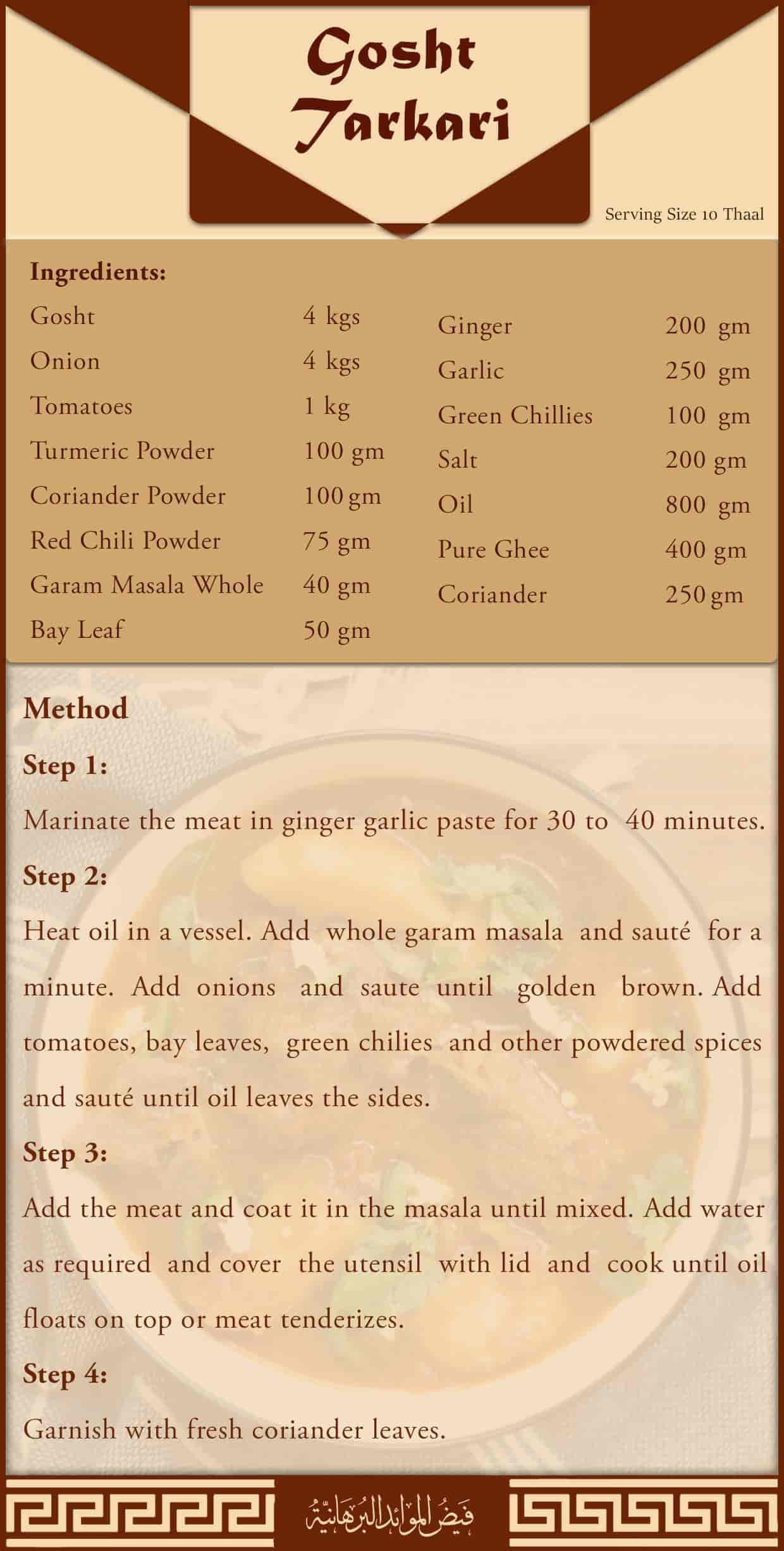Gosht Tarkari