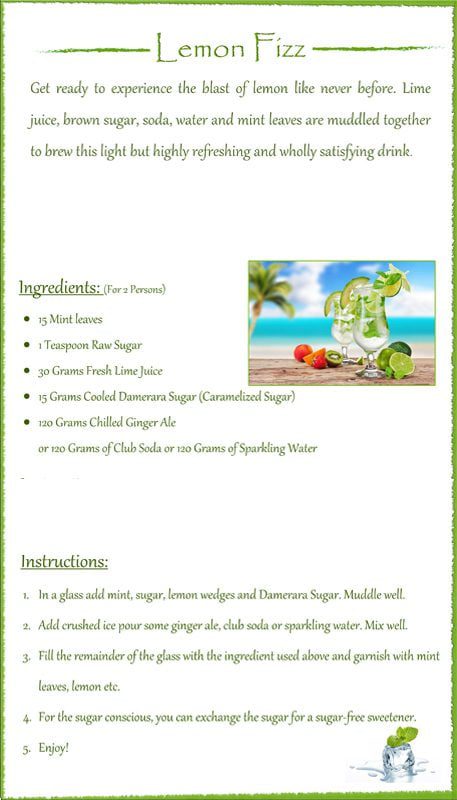 Lemon Fizz